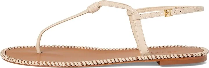Schutz Elsha Sewing Women's Wedge Shoes White : 5.5 M, Leather - Image 6