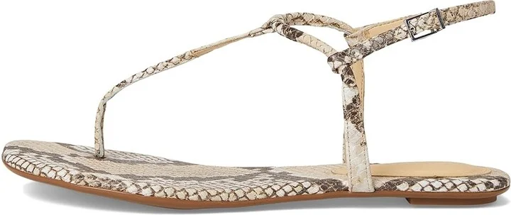 Schutz Elsha Women's Sandals Beige Latte : 6 M, Leather - Image 6