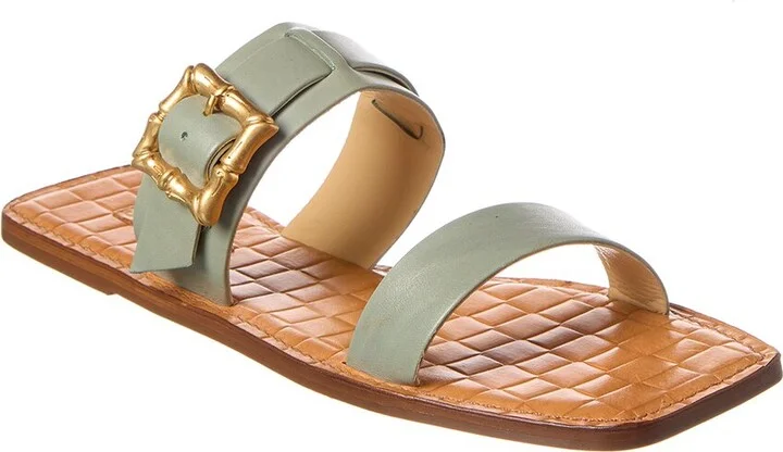 Schutz Enola Double Leather Sandal