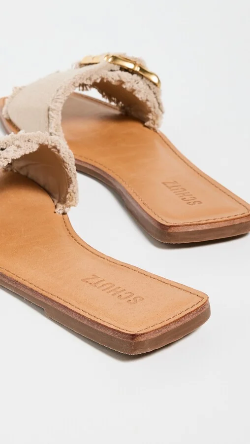 Schutz Enola Flat Sandals - Image 4