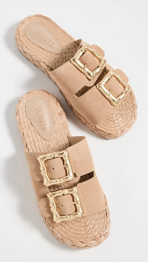 Schutz Enola Rope Flat Sandals - Image 3