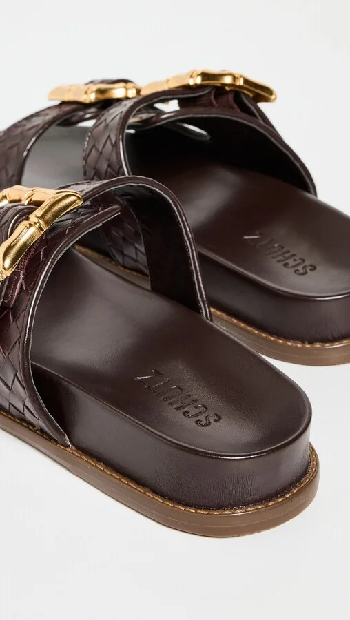 Schutz Enola Woven Sandals - Image 2