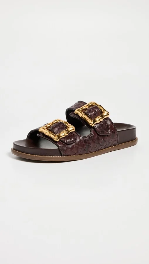 Schutz Enola Woven Sandals - Image 5