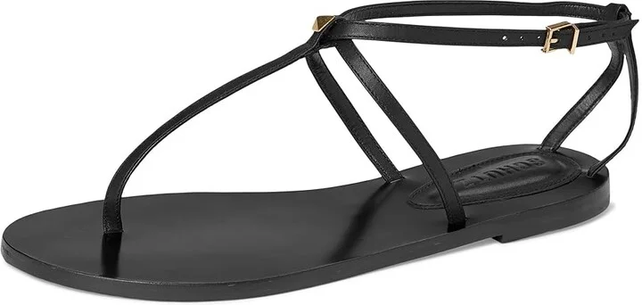 Schutz Ester Women's Wedge Shoes Black 5 : 6 M, Leather - Image 5