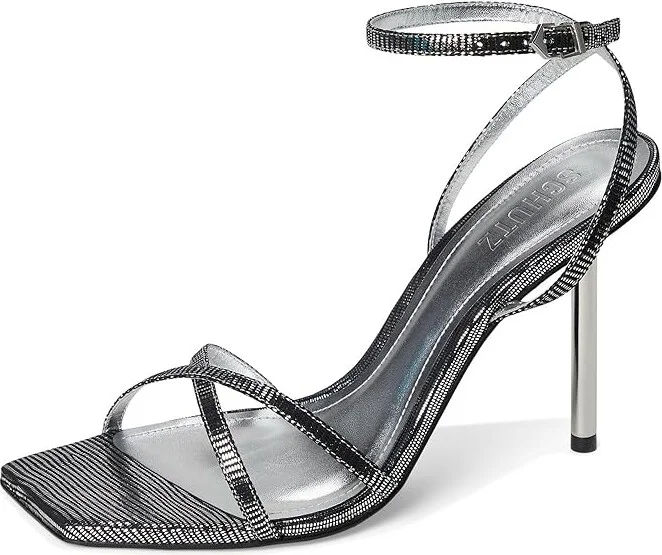 Schutz Eva Women's Shoes Silver : 5 M, Leather - Image 5
