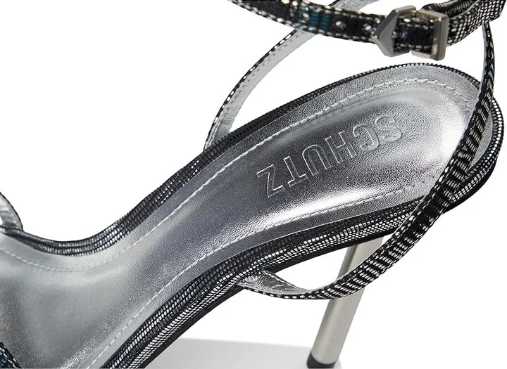 Schutz Eva Women's Shoes Silver : 5 M, Leather - Image 7