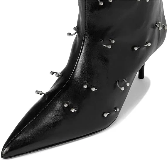 Schutz Frances Women's Boots Black : 5 M, Leather - Image 2
