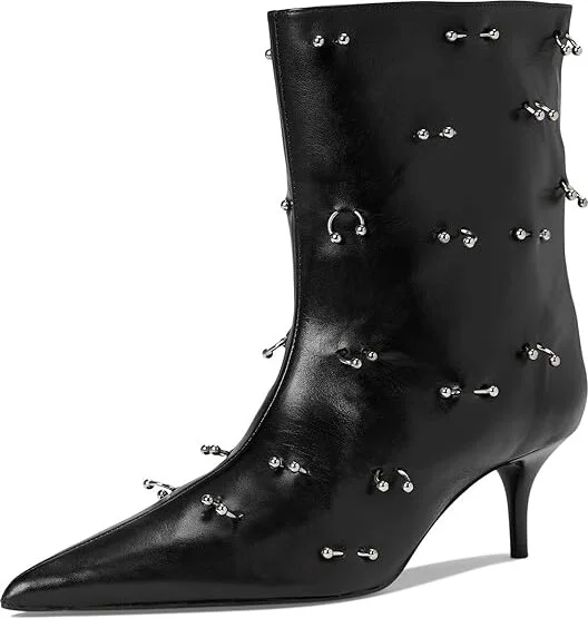 Schutz Frances Women's Boots Black : 5 M, Leather - Image 5