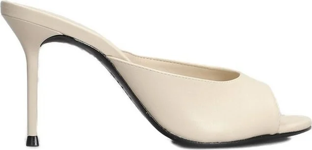 Schutz Heeled Slipper Mules
