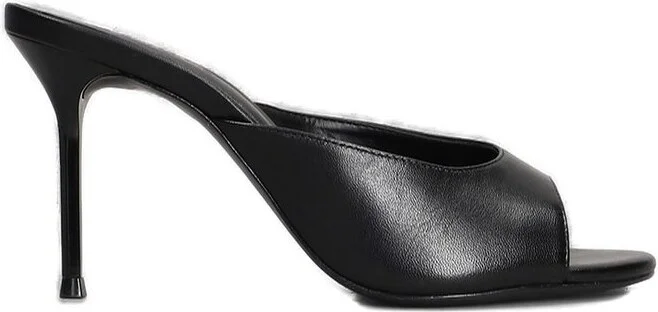 Schutz Heeled Slipper Mules