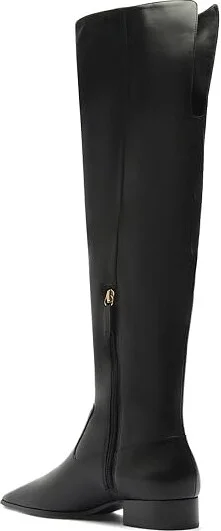 Schutz Helena Over the Knee Women's Boots Black : 6.5 M, Leather - Image 4