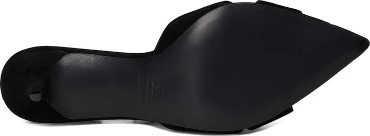 Schutz Hilda Leaf Mule Women's Sandals Black : 6 M, Leather/Suede - Image 3