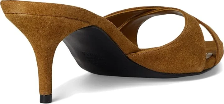 Schutz Hilda Leaf Mule Women's Sandals Dried Pistachio : 11 M, Leather/Suede - Image 4