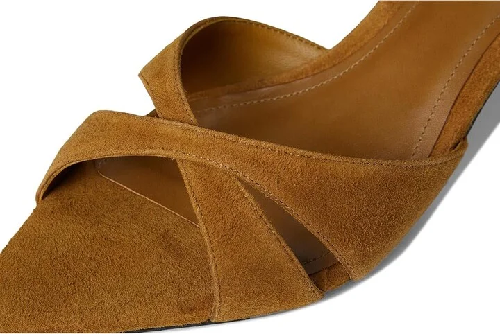 Schutz Hilda Leaf Mule Women's Sandals Dried Pistachio : 11 M, Leather/Suede - Image 7