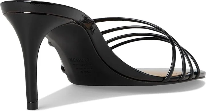 Schutz Inez Mule Women's Sandals Black : 8 M, Leather - Image 4