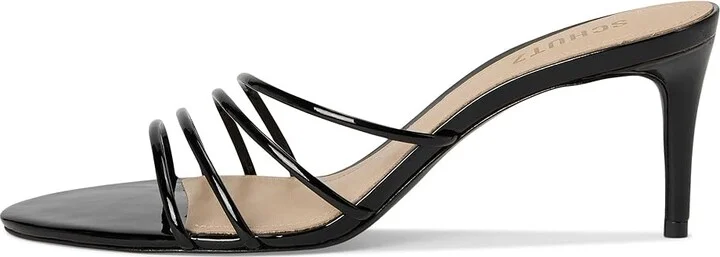 Schutz Inez Mule Women's Sandals Black : 8 M, Leather - Image 6