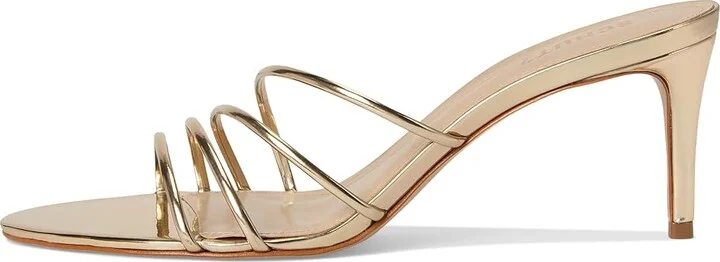 Schutz Inez Mule Women's Sandals Platina : 5 M, Leather - Image 6