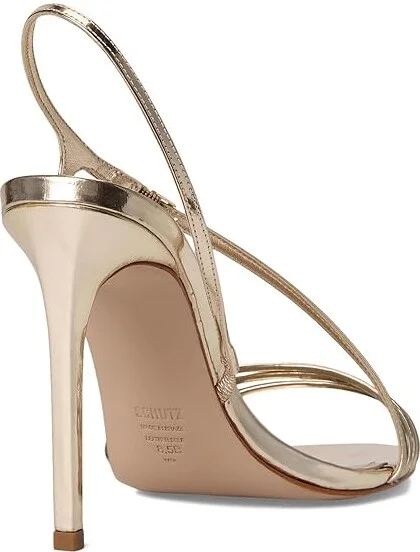 Schutz Inez Women's Shoes Platina : 7.5 M, Leather - Image 4