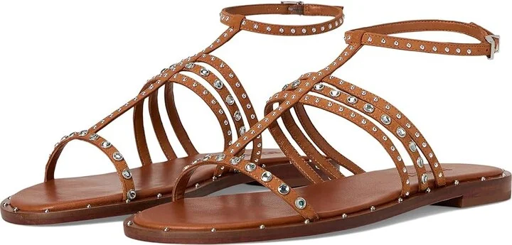 Schutz Isidora Women's Wedge Shoes Cuoio Brown : 5.5 M, Leather