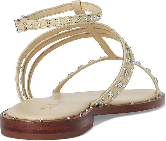 Schutz Isidora Women's Wedge Shoes Natural Nibs : 6 M, Leather - Image 4