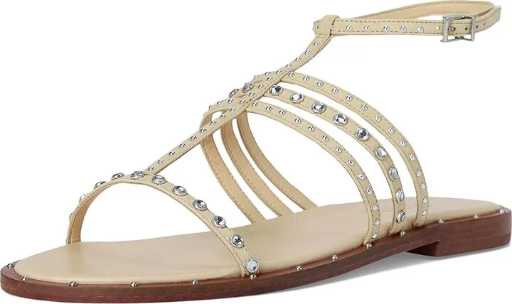 Schutz Isidora Women's Wedge Shoes Natural Nibs : 6 M, Leather - Image 5