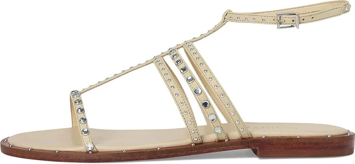 Schutz Isidora Women's Wedge Shoes Natural Nibs : 6 M, Leather - Image 6