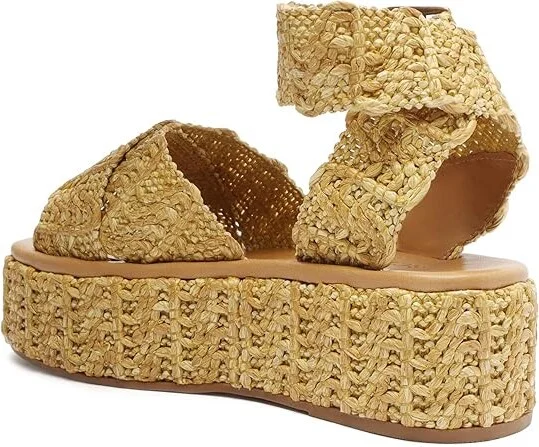 Schutz Jami Sporty Women's Sandals Arenito : 10.5 M, Leather - Image 6