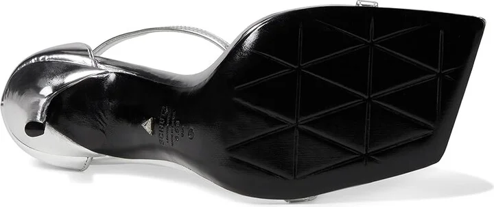 Schutz Jenna Women's Sandals Silver : 10.5 M, Leather - Image 3