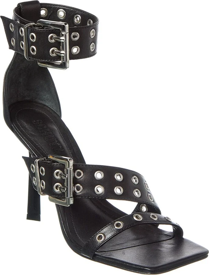 SCHUTZ Jess Leather Sandal