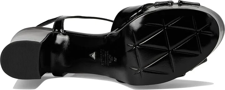 Schutz Keefa High Women's Heels Black 5 : 11 M, Leather - Image 3