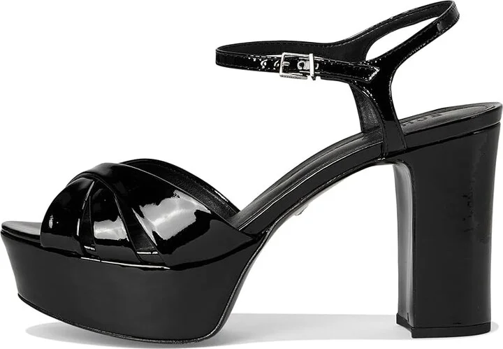 Schutz Keefa High Women's Heels Black 5 : 11 M, Leather - Image 6