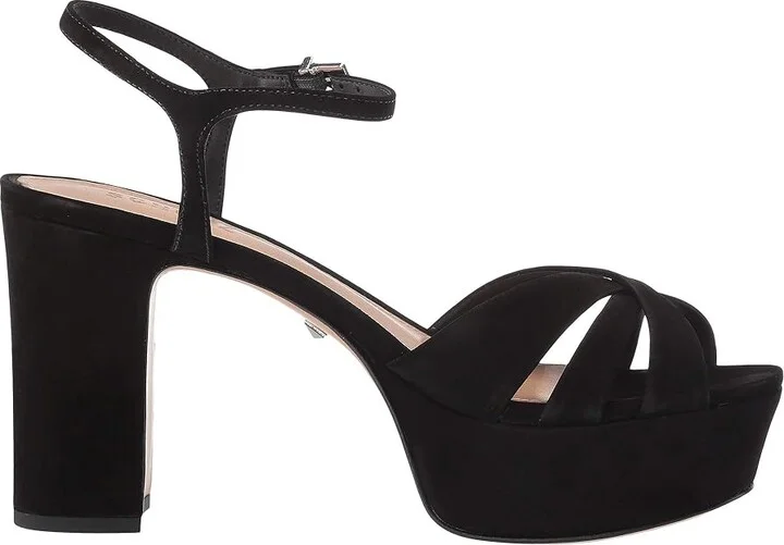 Schutz Keefa High Women's Heels Black Nubuck : 6.5 M, Leather - Image 8