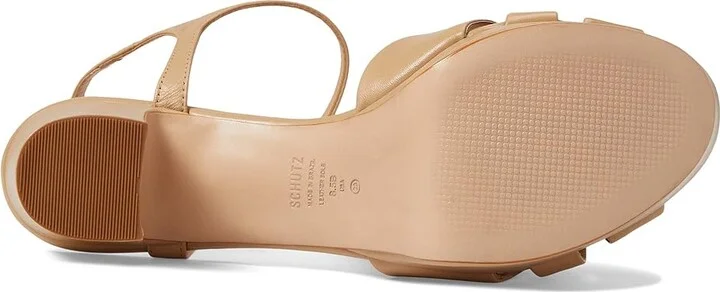 Schutz Keefa High Women's Heels Light Nude : 6.5 M, Leather - Image 3