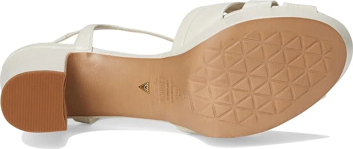 Schutz Keefa High Women's Heels Pearl 1 : 9.5 M, Leather - Image 3