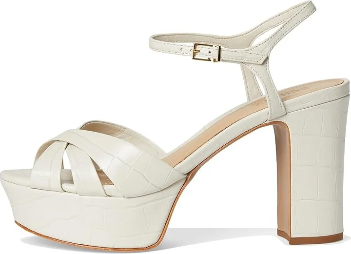Schutz Keefa High Women's Heels Pearl 1 : 9.5 M, Leather - Image 6