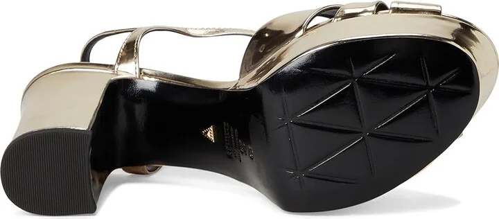 Schutz Keefa High Women's Heels Platina : 10.5 M, Leather - Image 3