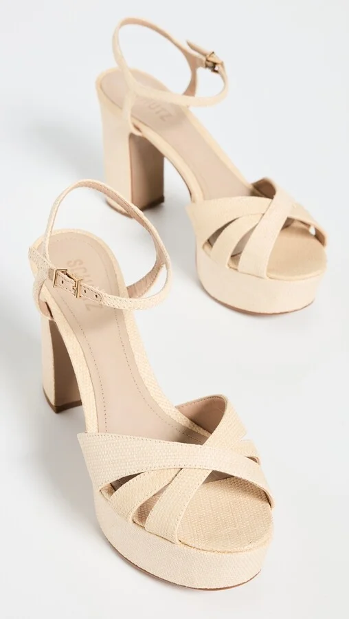 Schutz Keefa Platform Sandal Heels - Image 5