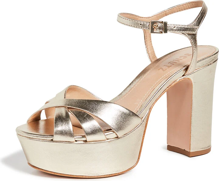Schutz Keefa Platform Sandals
