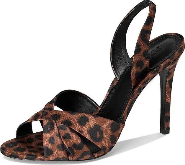 Schutz Keefa Sling Women's Sandals Black / Natural : 6 M, Leather - Image 5
