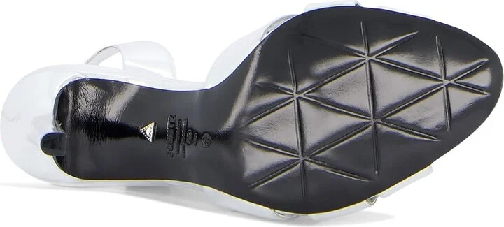 Schutz Keefa Sling Women's Sandals Prata : 5.5 M, Leather - Image 3