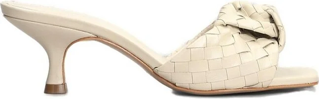 Schutz Knot Detail Slipper Mules