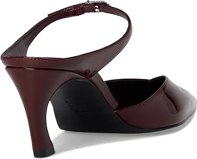 Schutz Laurie Women's Wedge Shoes Vino : 7.5 M, Leather - Image 4