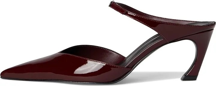 Schutz Laurie Women's Wedge Shoes Vino : 7.5 M, Leather - Image 6