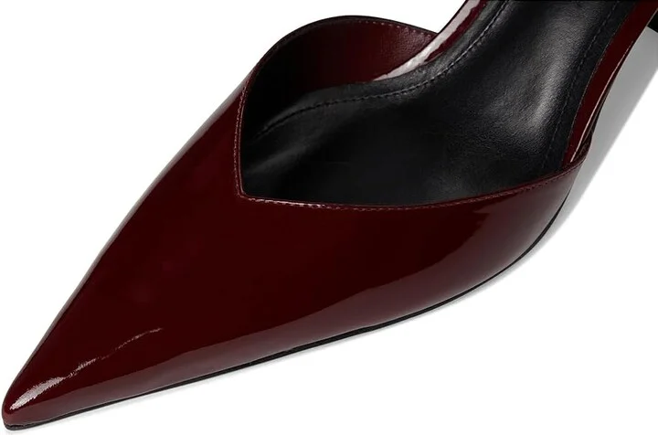 Schutz Laurie Women's Wedge Shoes Vino : 7.5 M, Leather - Image 7