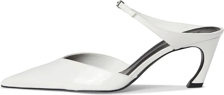 Schutz Laurie Women's Wedge Shoes White : 9.5 M, Leather - Image 6