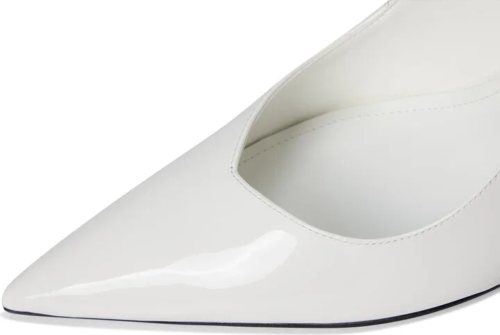 Schutz Lexi Sling High Women's Heels White : 8.5 M, Leather - Image 7