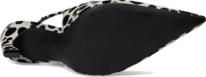 Schutz Lexi Sling Wild Women's Shoes White/Black : 7 M, Leather - Image 3