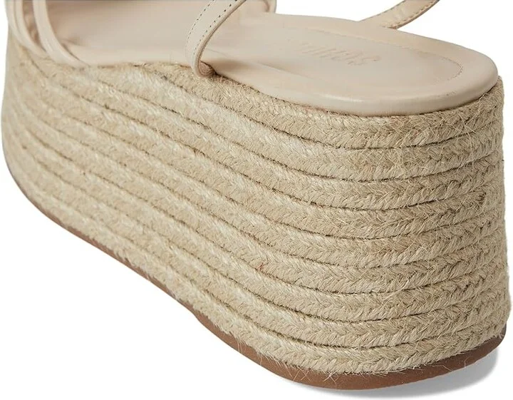 Schutz Livia Women's Wedge Shoes White : 11 M, Leather - Image 7