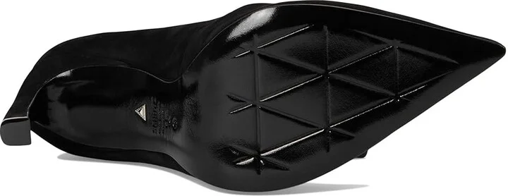 Schutz Lou Curve High Women's Heels Black : 9.5 M, Leather - Image 3