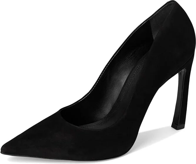Schutz Lou Curve High Women's Heels Black : 9.5 M, Leather - Image 5